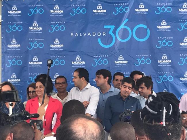 Dra Juliana Badaró, Presidente da APAE, presente na inauguração do CER II de Coutos.